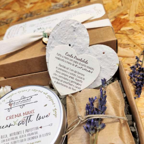 bomboniera crema mani bio ecofattoart